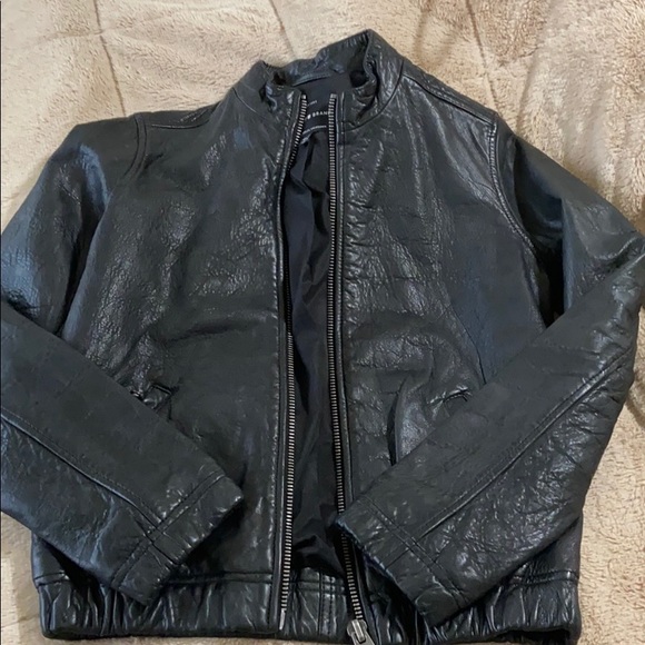 Lucky Brand Jackets & Blazers - Black Leather jacket